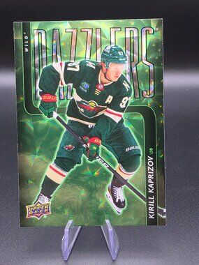 2025-26 Upper Deck Series 1 - Dazzlers Kirill Kaprizov #DZ-37 Green